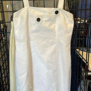 Worth white jumper dress size 4 lined .  Great dress for summer